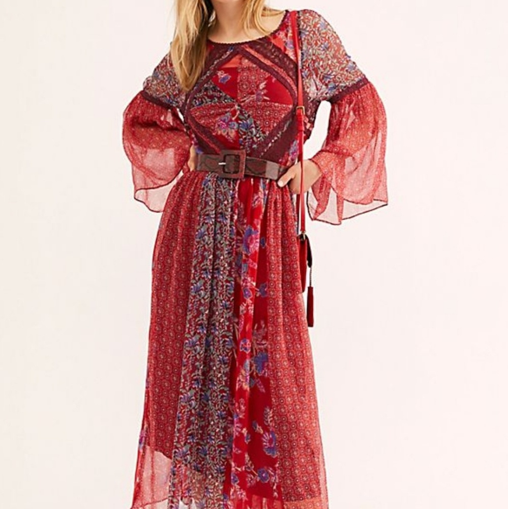 Free People Field Of Dreams Maxi Dress